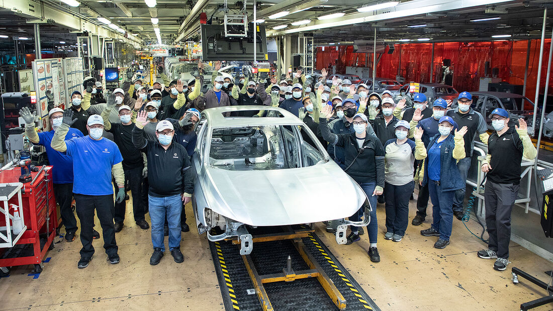 01/2022, VW Passat USA letztes gebautes Exemplar