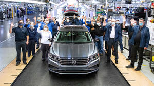 01/2022, VW Passat USA letztes gebautes Exemplar