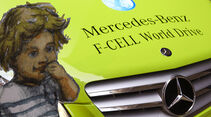 02/11 Mercedes F-Cell World Drive. 4.Etappe Lyon - Perpignan, Mercedes B-Klasse, Brennstoffzelle
