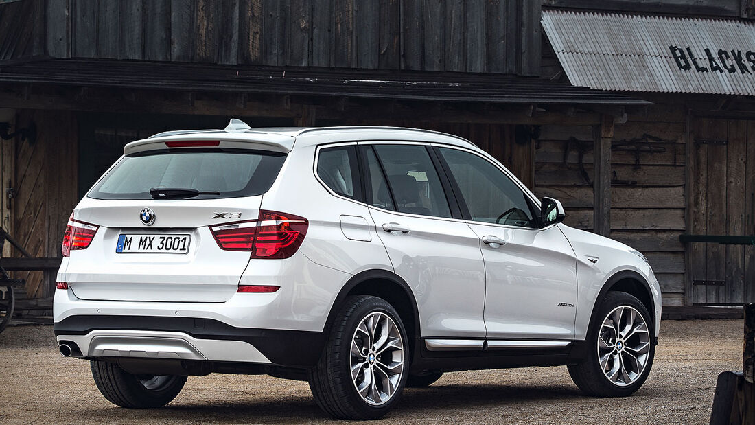 02/2014, BMW X3 Facelift Sperrfrist 6.2.2014 Genf