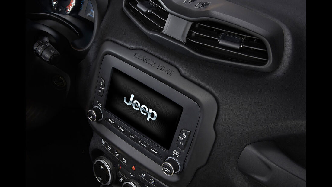 02/2014, Jeep Renegade, Innenraum