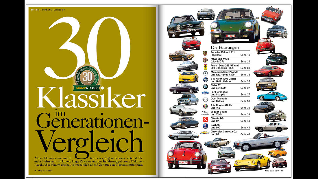 02/2014 - Motor Klassik, Heftvorschau, Heft 03/2014