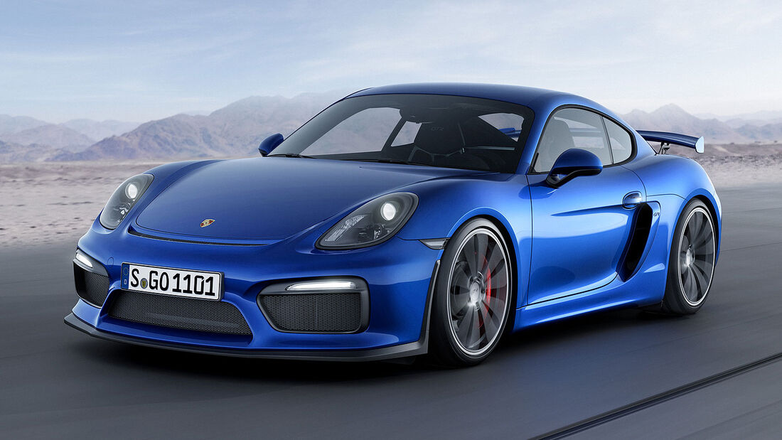 02/2015 Porsche Cayman GT4 Genf