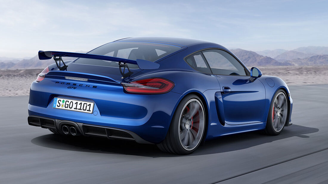 02/2015 Porsche Cayman GT4 Genf