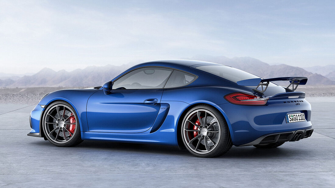 02/2015 Porsche Cayman GT4 Genf