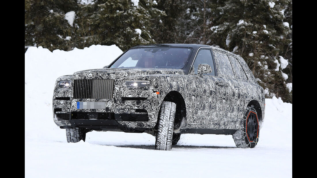 02/2018, Rolls-Royce Cullinan Erlkönig