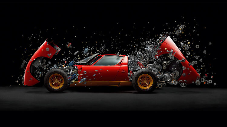 02/2019, Disintegrating X - Lamborghini Miura SV