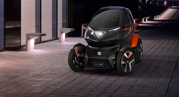 Seat Minimo Elektrische Auto Motorrad Mixtur Fur Die Stadt Auto Motor Und Sport