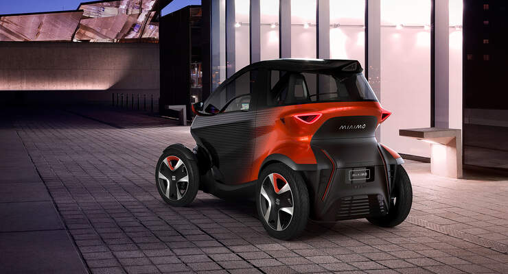 Seat Minimo Elektrische Auto Motorrad Mixtur Fur Die Stadt Auto Motor Und Sport