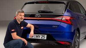 02/2020, Peter Wolkenstein mit dem neuen Hyundai i20