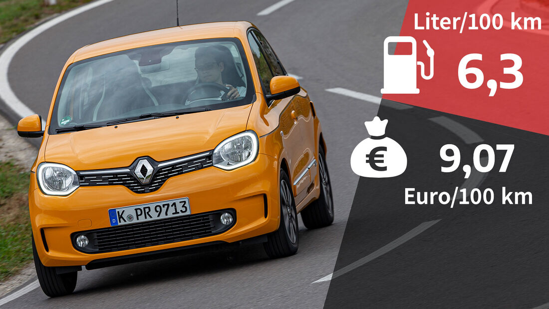 02/2021, Kosten und Realverbrauch Renault Twingo TCe 90 Intens