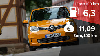 02/2021, Kosten und Realverbrauch Renault Twingo TCe 90 Intens