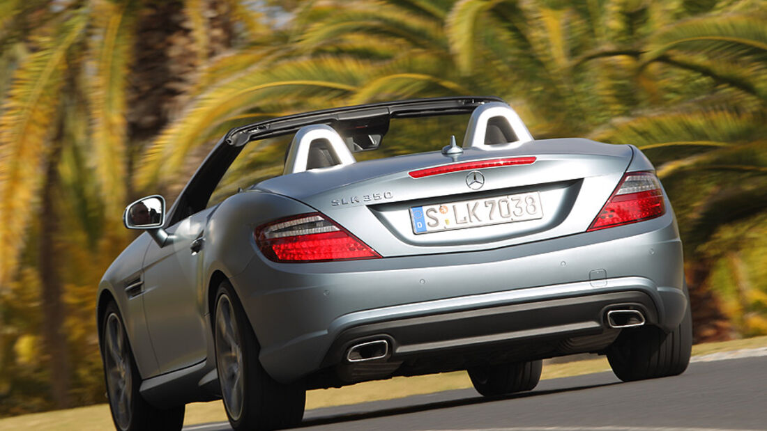 03/11 aumospo 07/2011 Mercedes SLK 350, Cabrio, Roadster