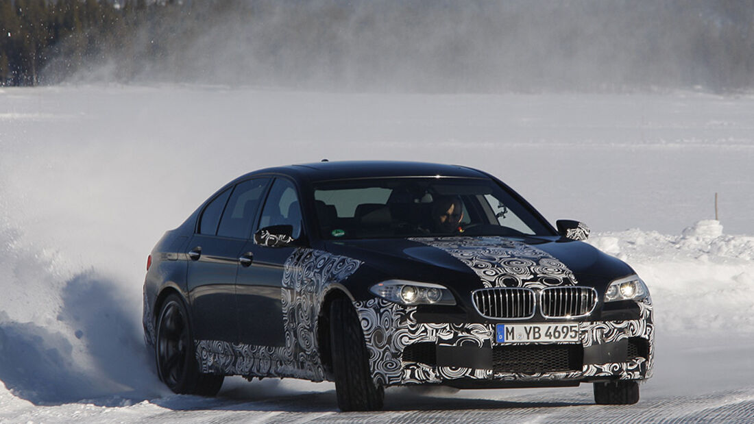 03/2011 BMW M5 Fahrbericht, Wintererprobung