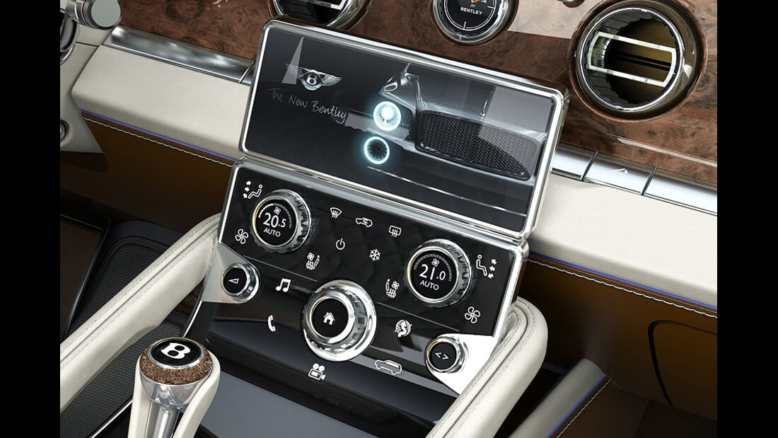 03/2012, Bentley EXP9 SUV Genf, Innenraum
