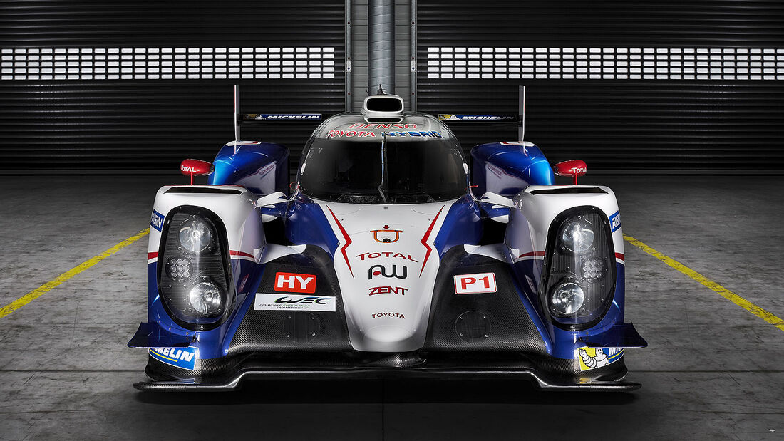 03/2014 Toyota TS040 Hybrid Rennwagen LeMans