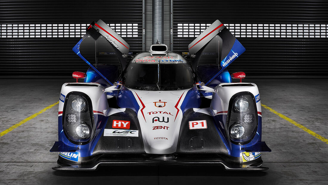 03/2014 Toyota TS040 Hybrid Rennwagen LeMans