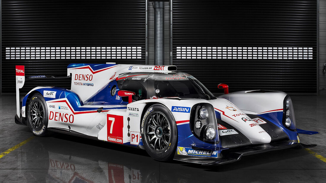 03/2014 Toyota TS040 Hybrid Rennwagen LeMans