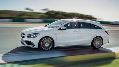 03/2016, Mercedes CLA 45 Shooting Break AMG Facelift Sperrfrist 16.03.2016