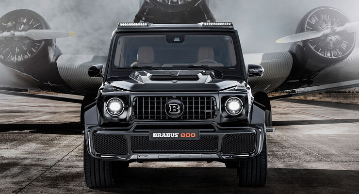 Brabus 800 Widestar Performance Offroader Auf G 63 Amg Basis Auto Motor Und Sport