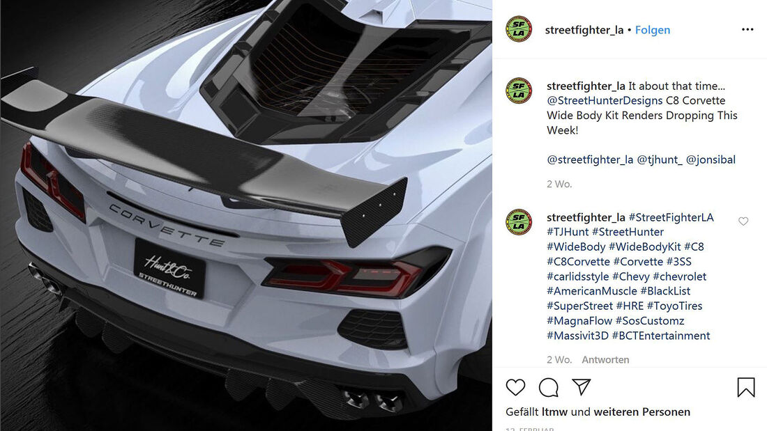 03/2020, Corvette C8 von Streethunter Designs