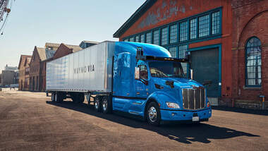 03/2020, Peterbilt von Waymo Via