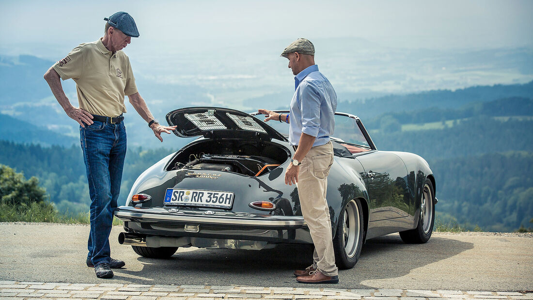 03/2020, Porsche 356 mit 911 Turbo-Motor von Walter Röhrl