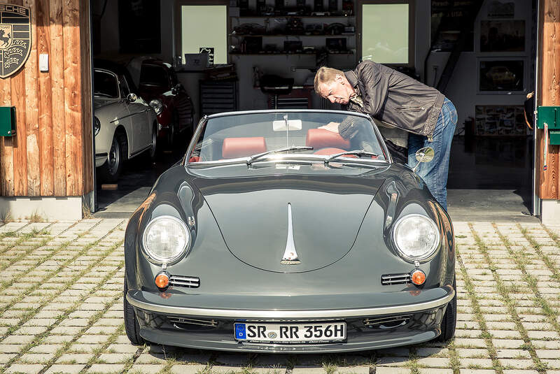 03/2020, Porsche 356 mit 911 Turbo-Motor von Walter Röhrl