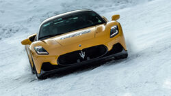 03/2021, Maserati MC20 Schnee Wintertest