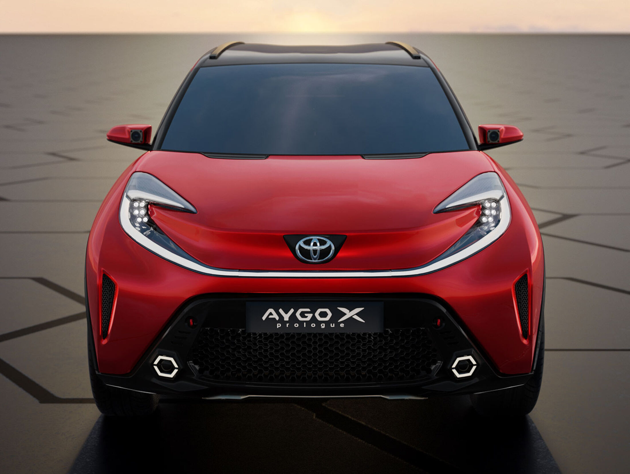 AYGO X ein außergewöhnliches Crossover-Fahrzeug