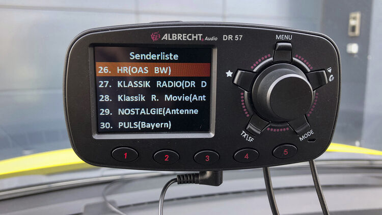 Der Albrecht DR 57 DAB+ Autoradio-Adapter, Jetzt kaufen