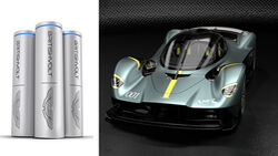 03/2022, Aston Martin Valkyrie mit Britishvolt Akku Batteriezellen