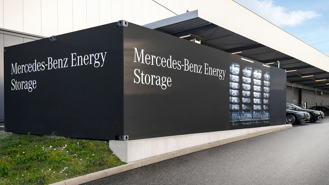 03/2022, Mercedes Batterie Recycling Werk Kuppenheim