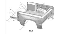 03/2024 GM General Motors Patent ausziehbares Ladebett Pickup