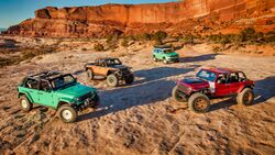 03/2024 Jeep Low Down / Willys Dispatcher / Gladiator Rubicon / Vacationeer Concept Moab Easter Jeep Safari