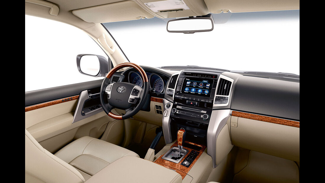 04/2012, Toyota Land Cruiser V8, facelift, Innenraum