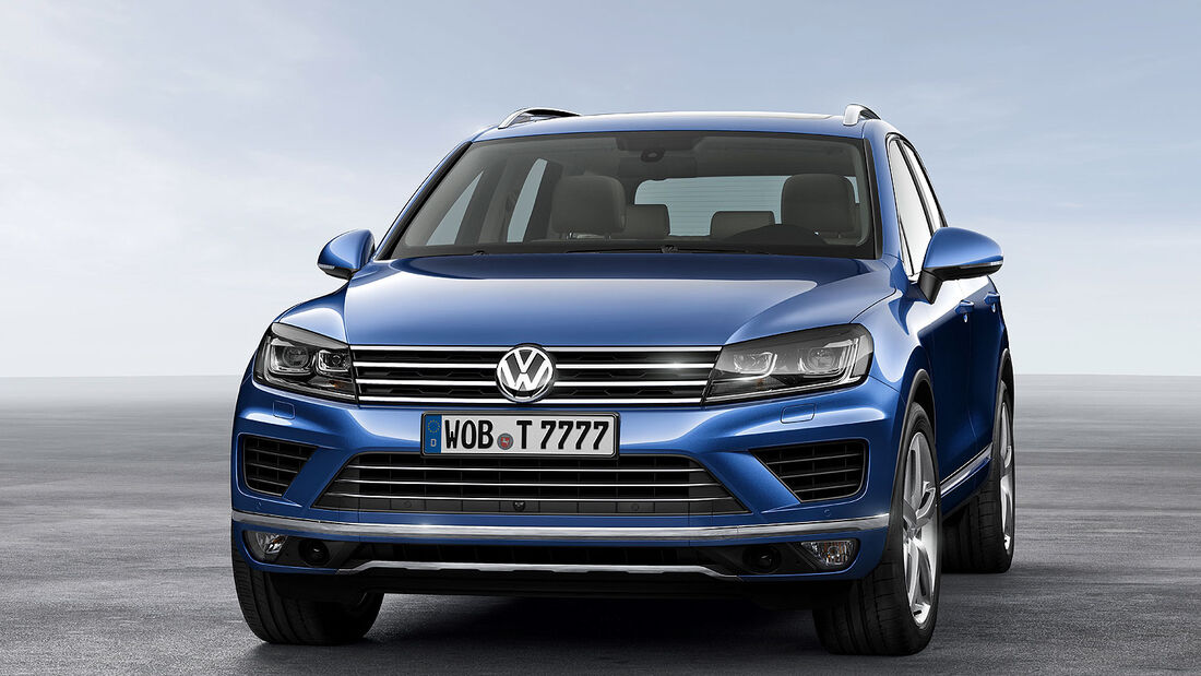 04/2014 VW Touareg Facelift Sperrfrist 17.4.2014 00.00 Uhr