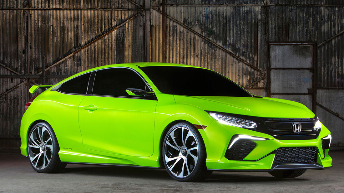 Honda Civic Concept Auf Der New York Auto Show Verscharfter
