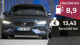 04/2021, Kosten und Realverbrauch Volvo V60 B4 Inscription