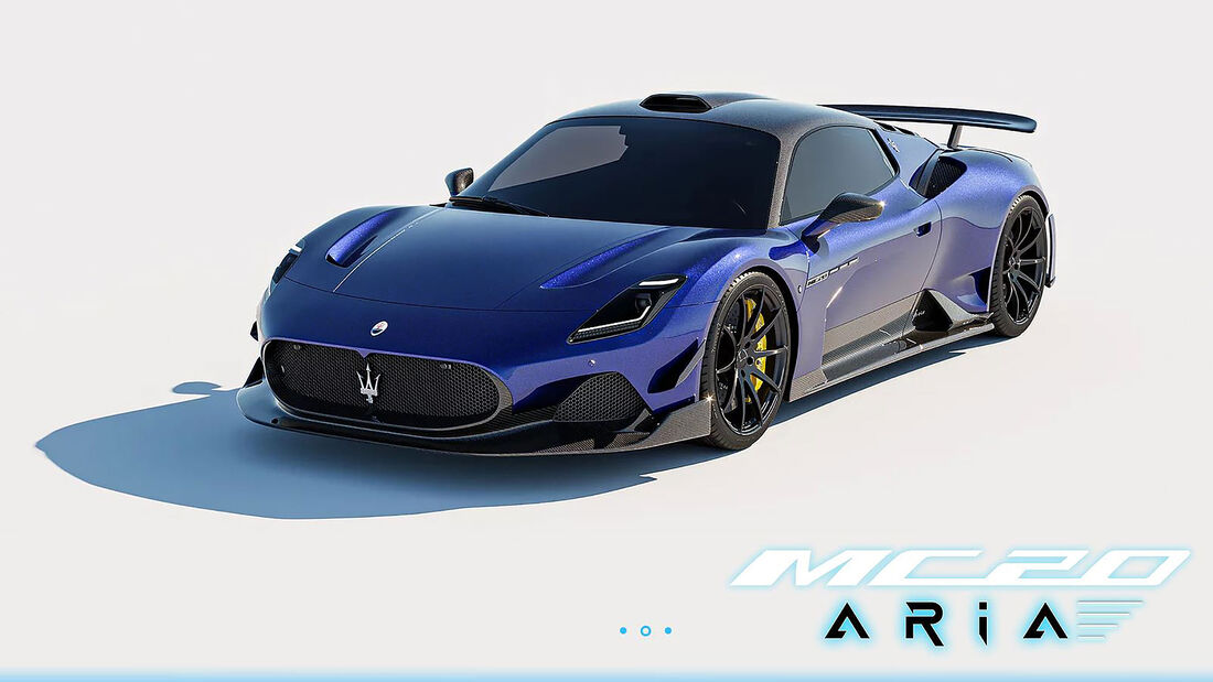 04/2021, Maserati MC20 von 7 Design Studio