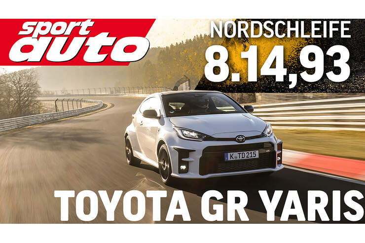 Toyota Gr Yaris Sensationsrunde Auf Der Nordschleife Auto Motor Und Sport