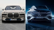 04/2022, Kaltvergleich BMW i7 xDrive60 vs. Mercedes EQS 580 4Matic