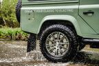 04/2024 Bedeo Elektroauto Umbau Land Rover Defender Radnabenmotoren