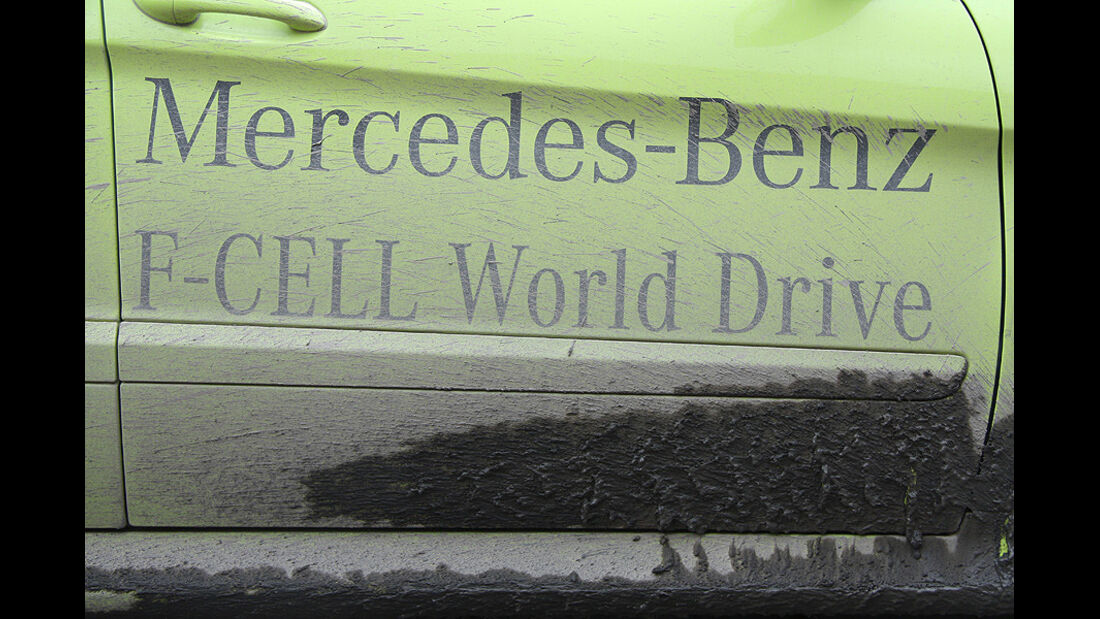05/11 Mercedes F-Cell World Drive, B-Klasse, Brennstoffzelle, 51. Tag