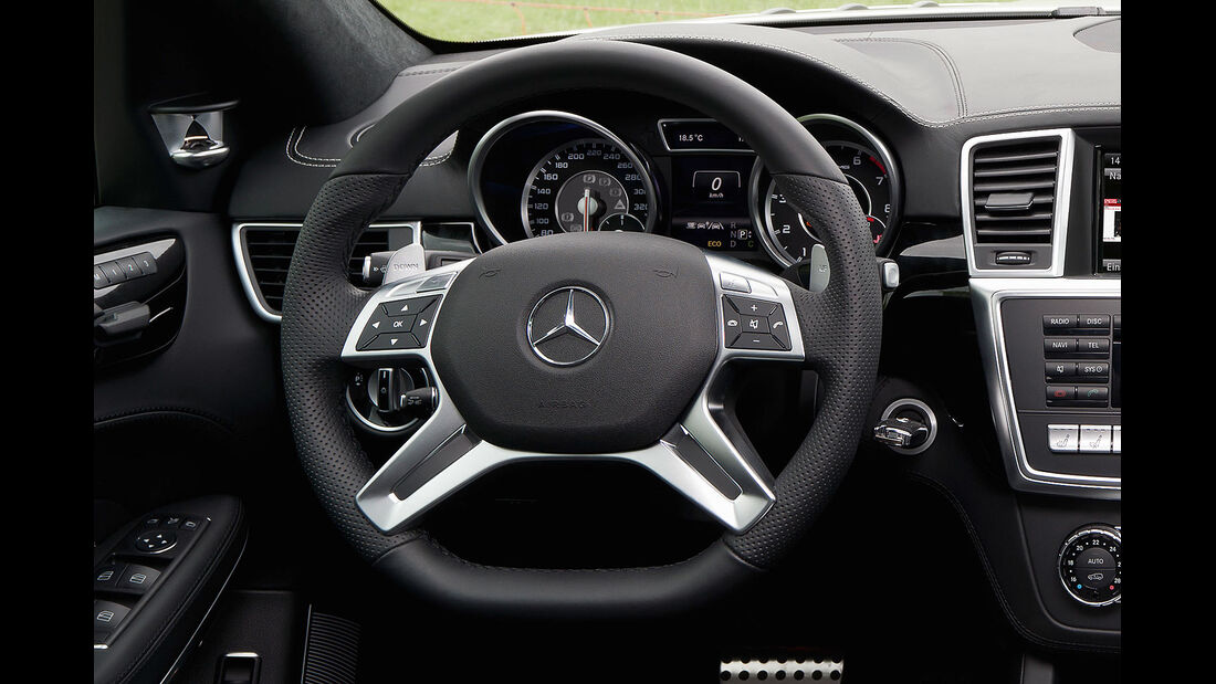 05/2012, 2012 Mercedes GL 63 AMG, Lenkrad