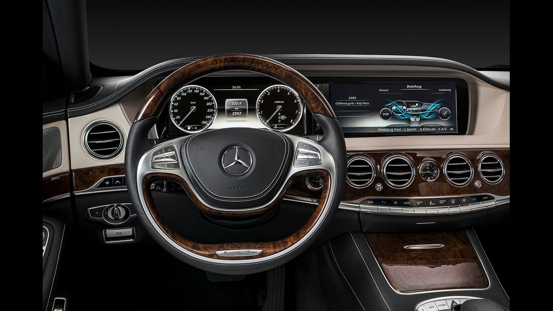 05/2013, Mercedes S-Klasse, Innenraum