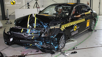 05/2014 EuroNCAP Crashtest Mercedes C-Klasse