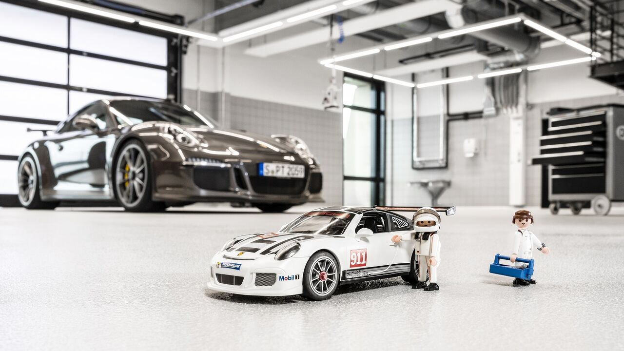 Porsche und Playmobil - Sportwagen für das Kinderzimmer