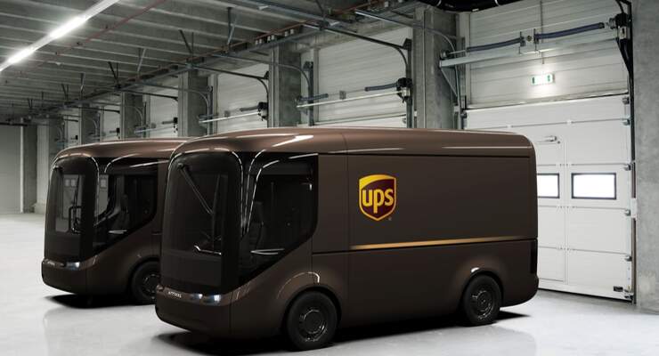 05/2018, UPS Delivery Vans