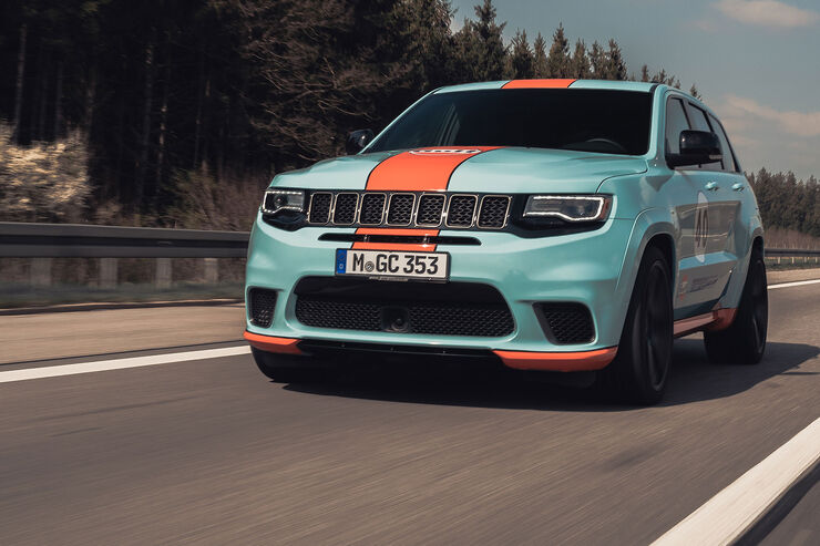 Tuning Geigercars Bringt Den Jeep Trackhawk Auf 900 Ps Auto Motor Und Sport